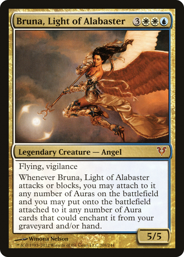 Bruna, Light of Alabaster (AVR-208) (Foil)