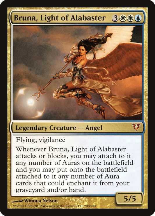 Bruna, Light of Alabaster (AVR-208) (Foil)