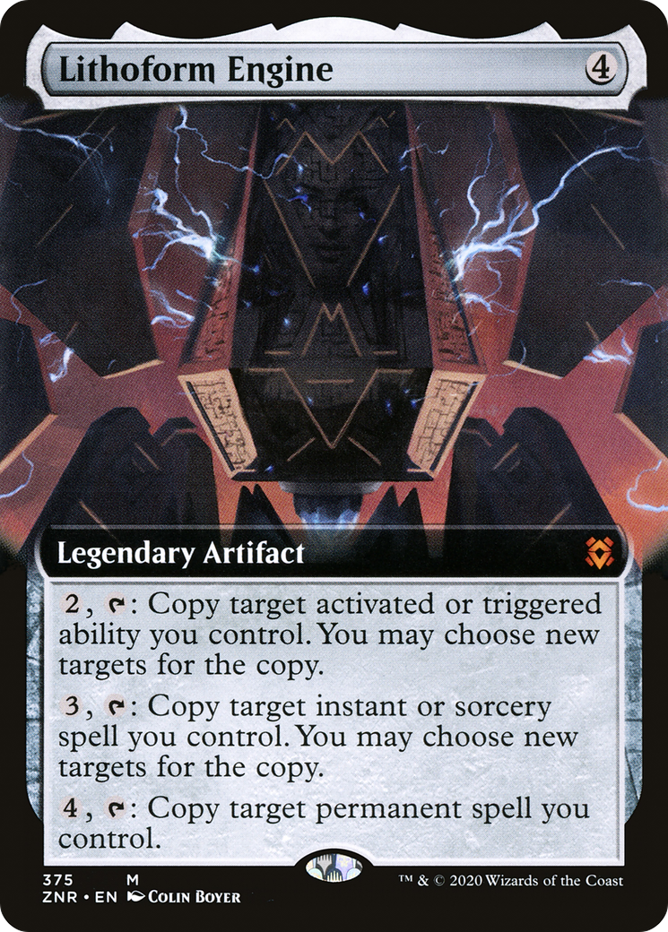 Lithoform Engine (ZNR-375) (Extended Art) (Foil)