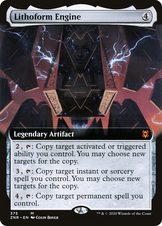 Lithoform Engine (ZNR-375) (Extended Art) (Foil)