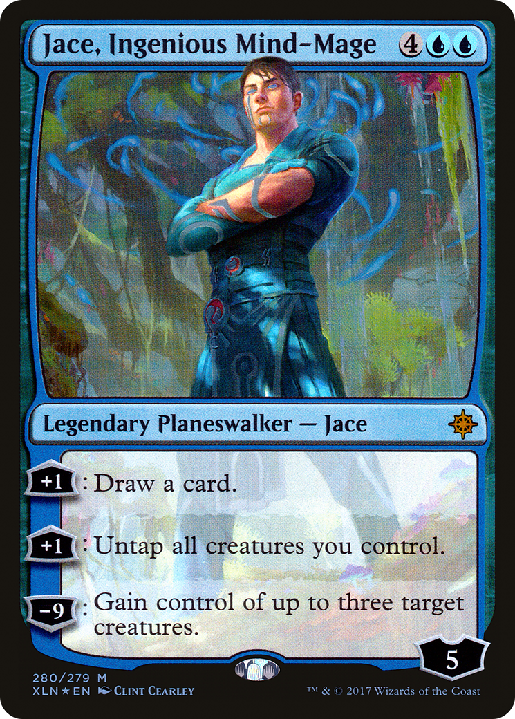 Jace, Ingenious Mind-Mage (XLN-280) (Foil)