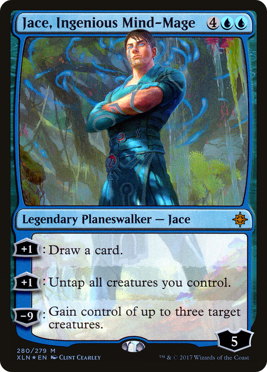 Jace, Ingenious Mind-Mage (XLN-280) (Foil)