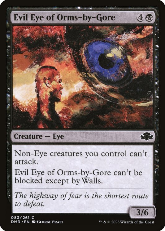 Evil Eye of Orms-by-Gore (DMR-083) (Foil)
