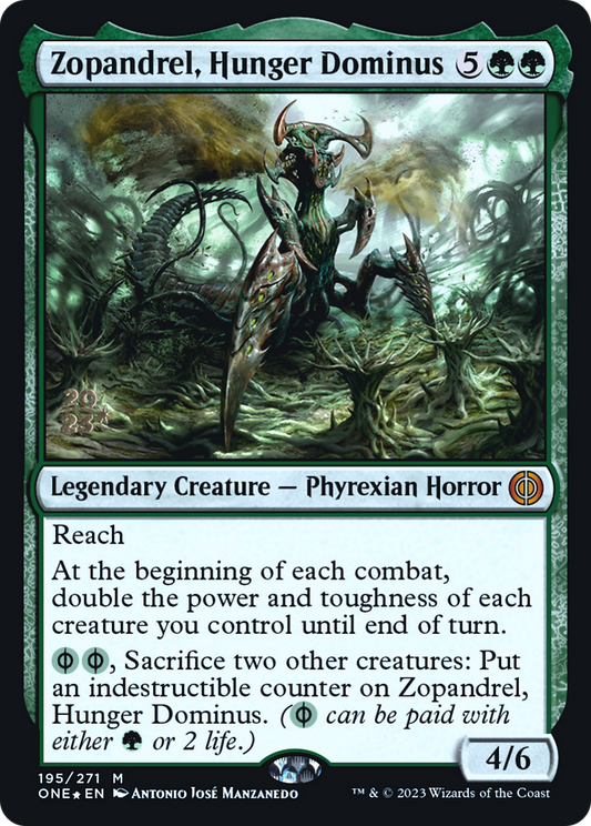 Zopandrel, Hunger Dominus (PRE-195S) (Foil)