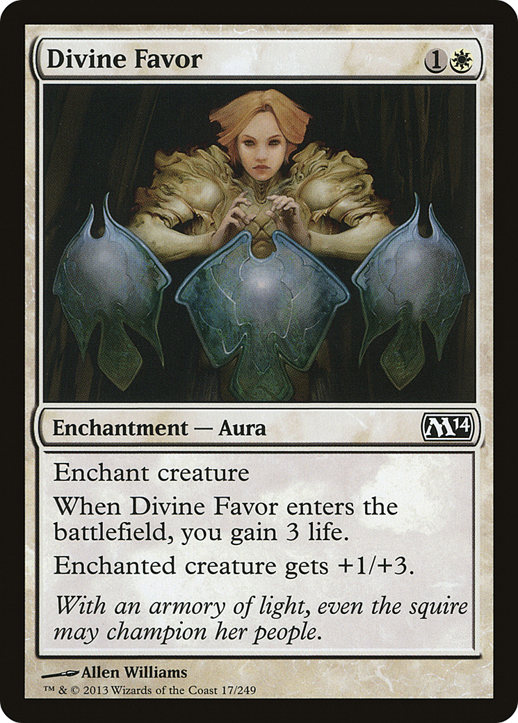 Divine Favor (M14-017) (Foil)