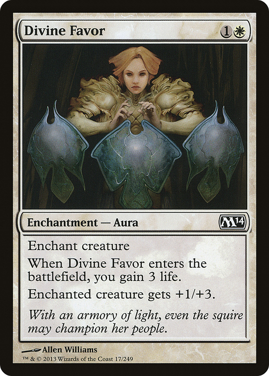 Divine Favor (M14-017) (Foil)