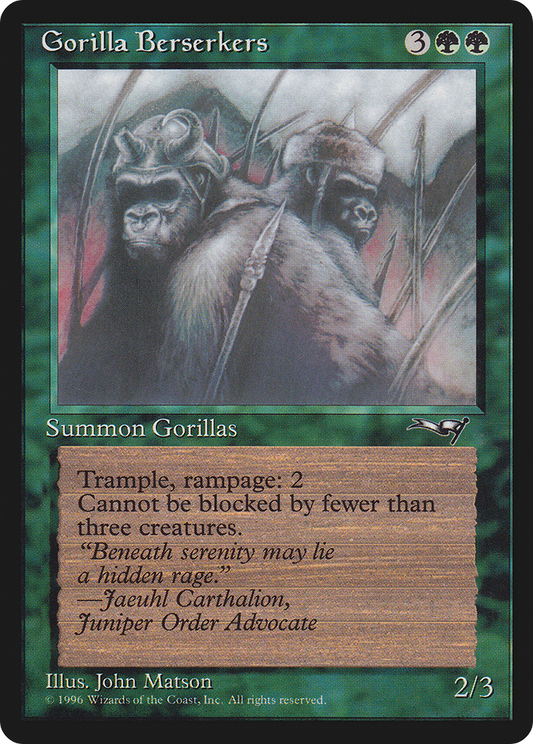 Gorilla Berserkers (ALL-93B)