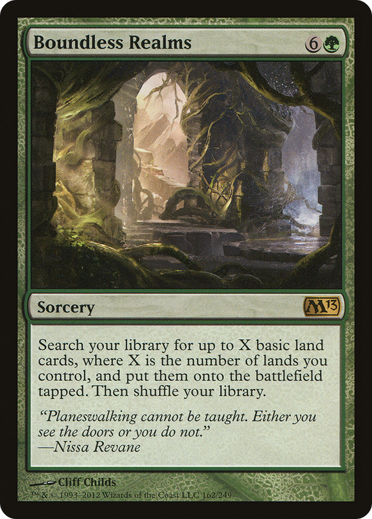 Boundless Realms (M13-162) (Foil)