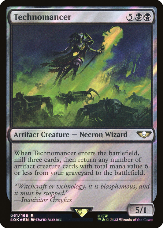 Technomancer (40K-61★) (Surge Foil)