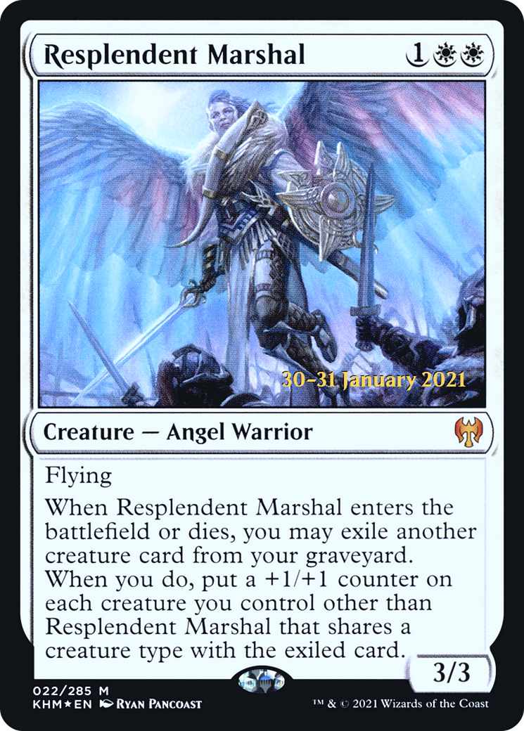 Resplendent Marshal (PRE-22S) (Foil)