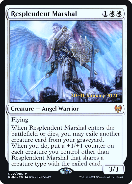 Resplendent Marshal (PRE-22S) (Foil)