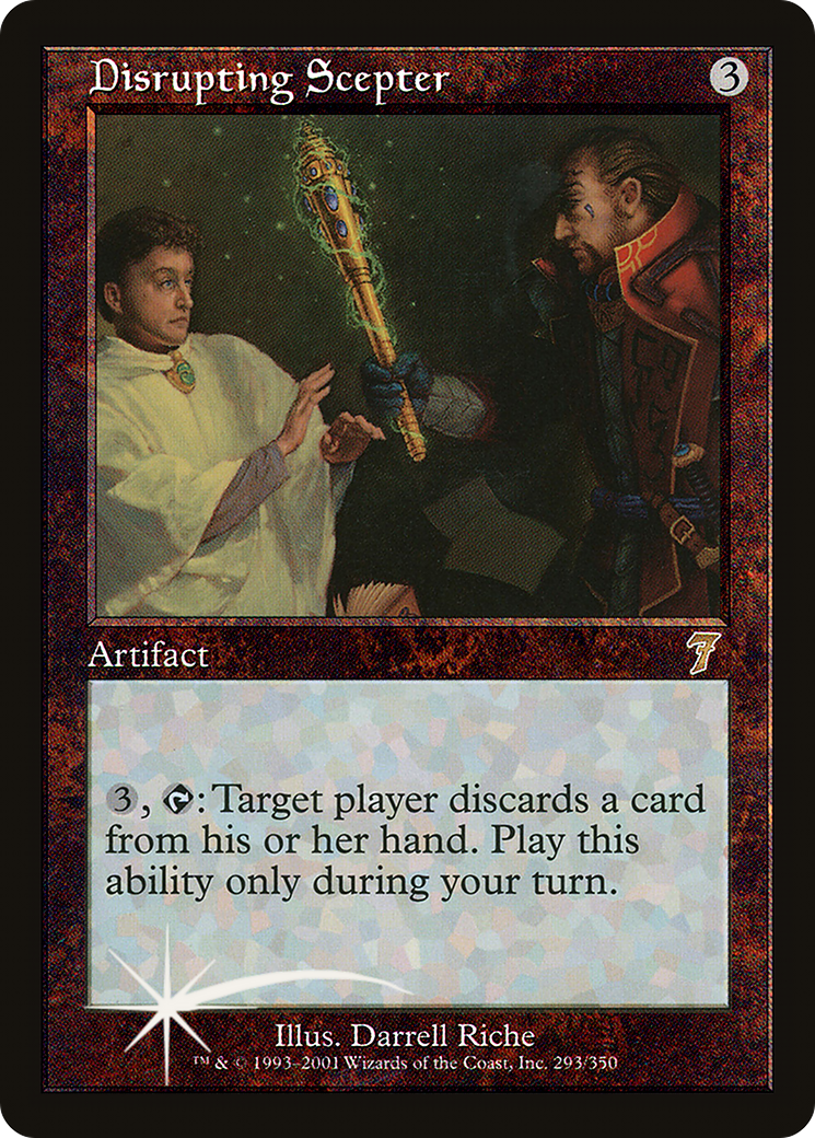 Disrupting Scepter (7ED-293★) (Foil)