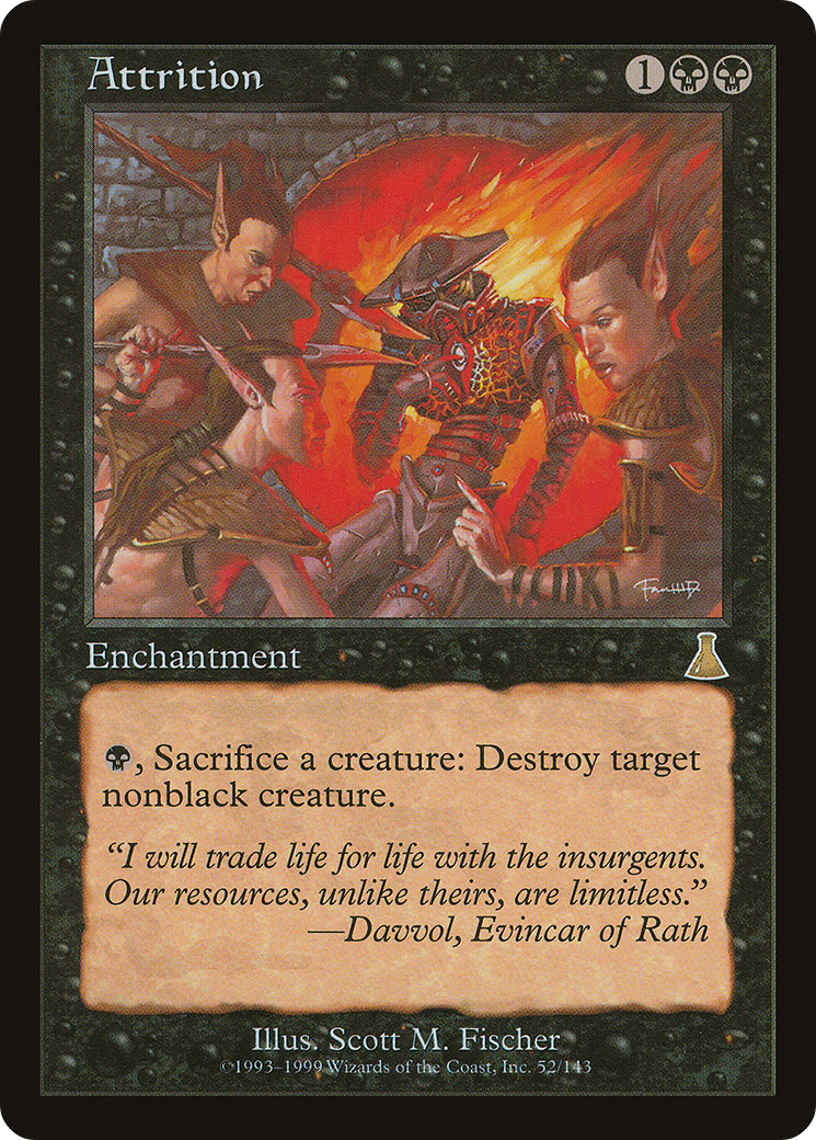 Attrition (UDS-052) (Foil)