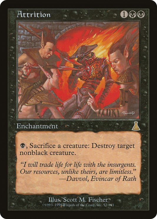 Attrition (UDS-052) (Foil)