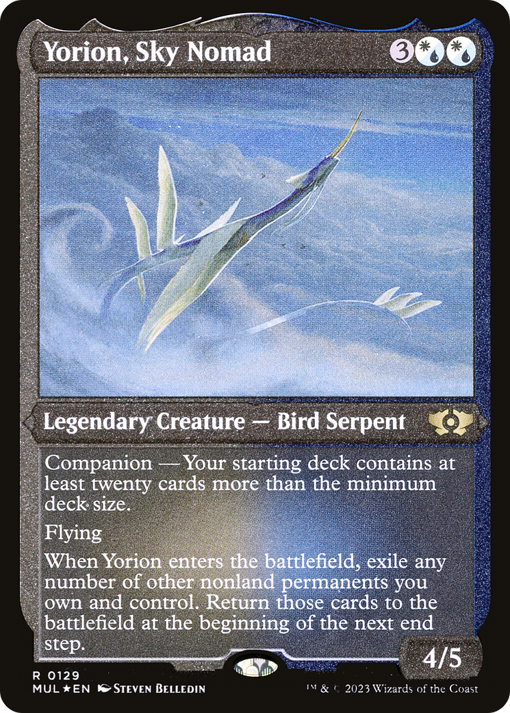 Yorion, Sky Nomad (MUL-129) (Etched Foil)