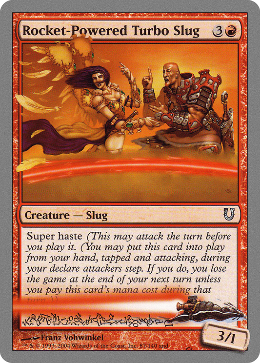 Rocket-Powered Turbo Slug (UNH-087) (Foil)