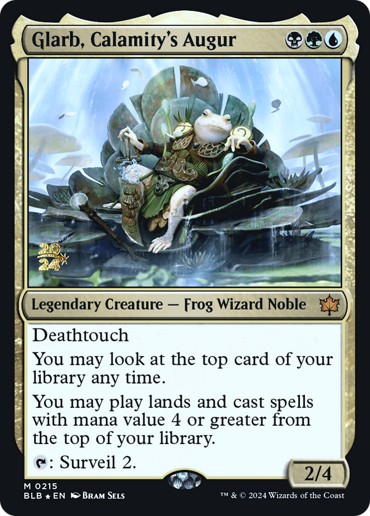 Glarb, Calamity's Augur (PRE-215S) (Foil)