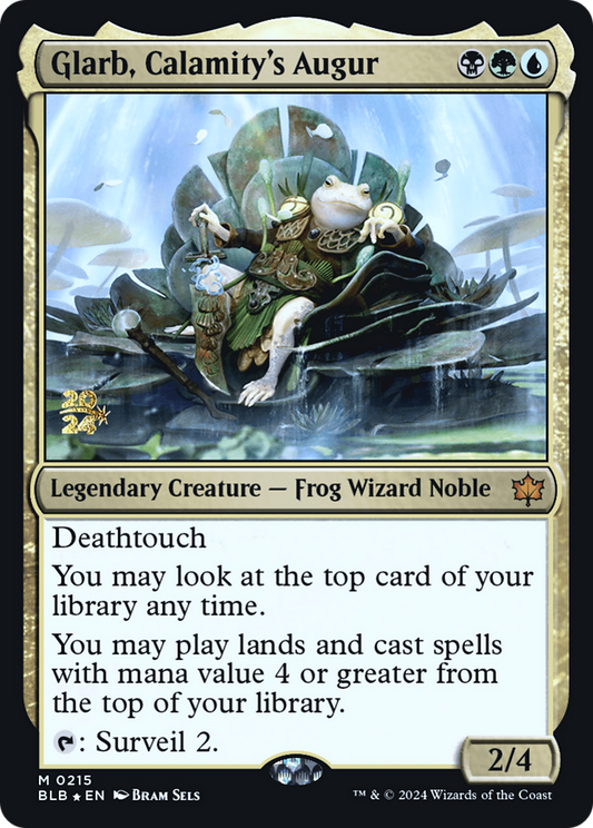 Glarb, Calamity's Augur (PRE-215S) (Foil)