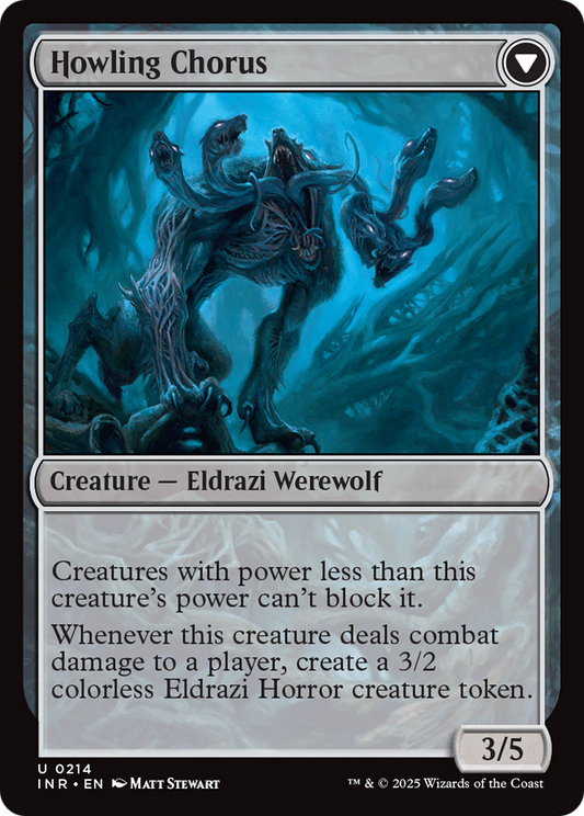 Shrill Howler // Howling Chorus (INR-214) (Foil)