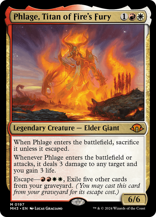 Phlage, Titan of Fire's Fury (MH3-197)