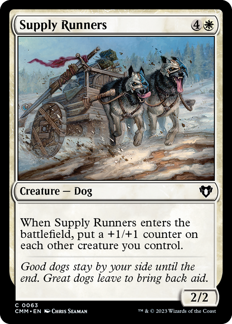 Supply Runners (CMM-063) (Foil)