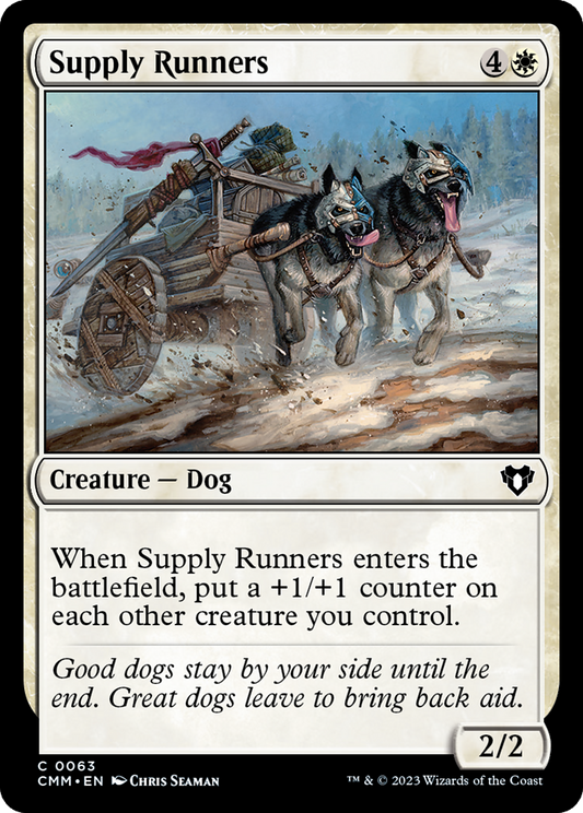 Supply Runners (CMM-063) (Foil)