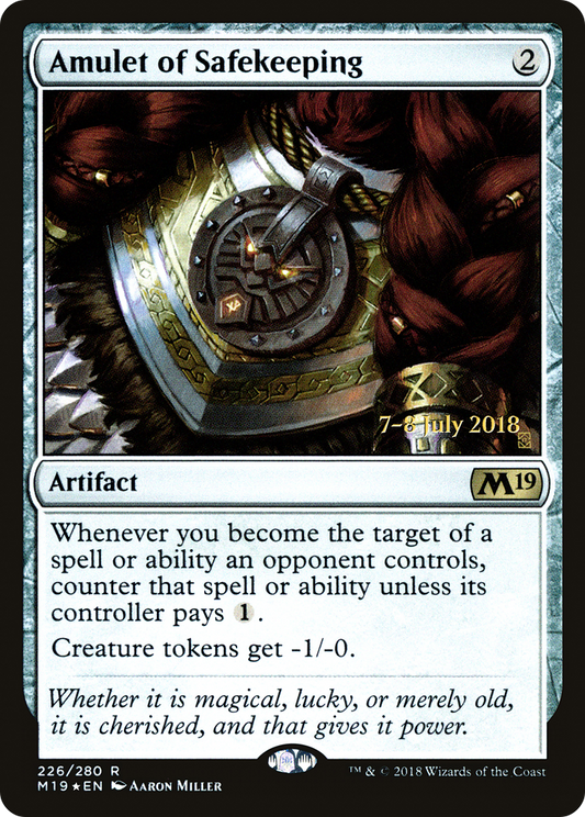Amulet of Safekeeping (PRE-226S) (Foil)