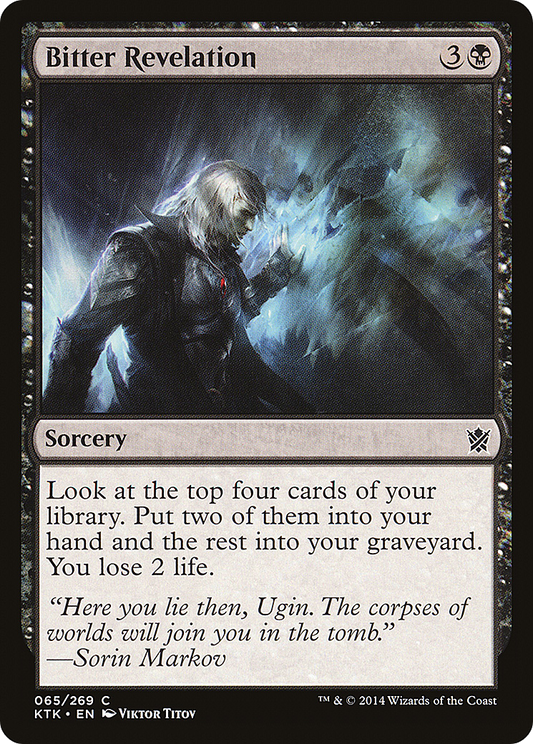 Bitter Revelation (KTK-065) (Foil)