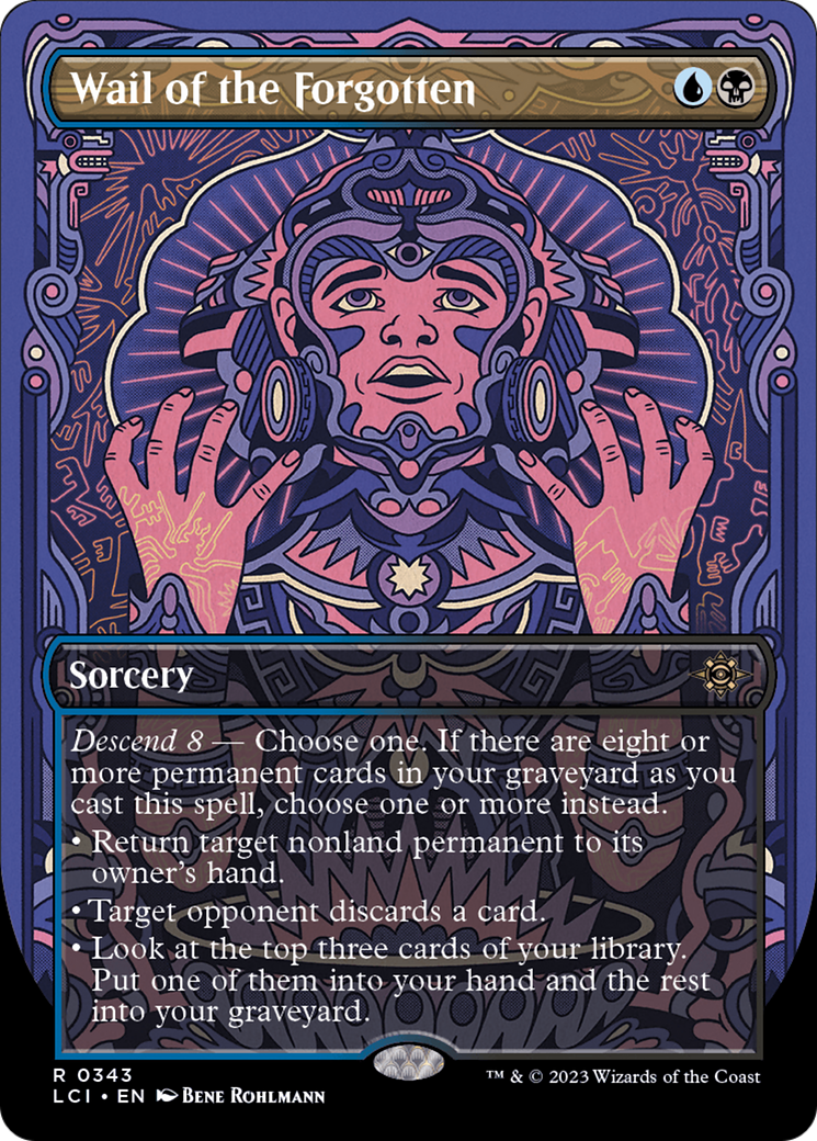Wail of the Forgotten (LCI-343) (Borderless) (Foil)