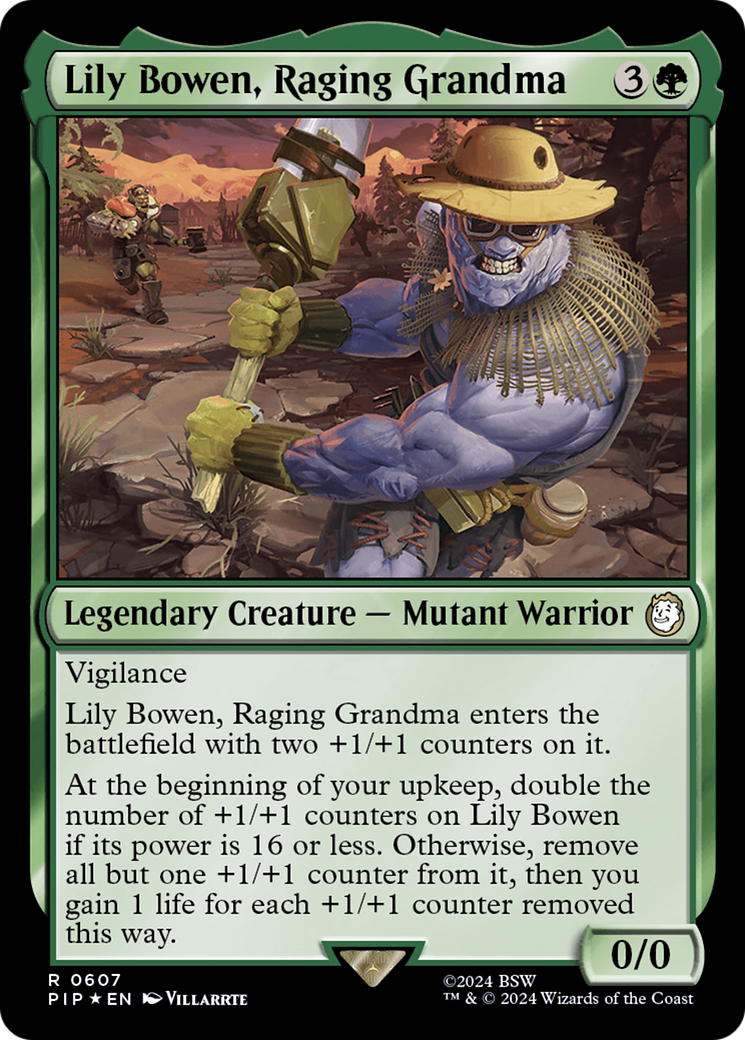 Lily Bowen, Raging Grandma (PIP-607) (Surge Foil)