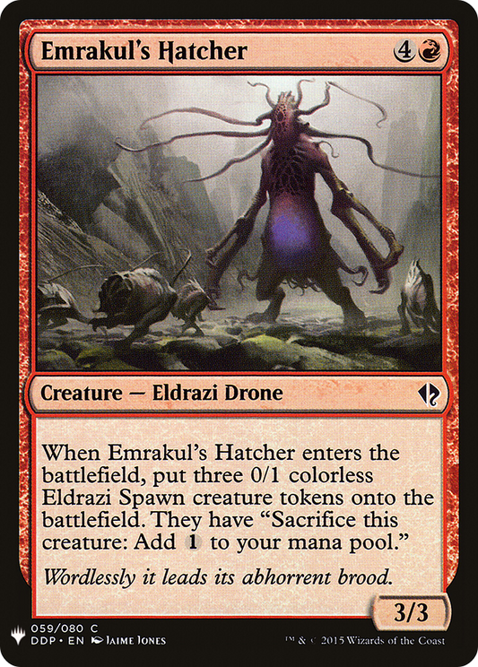 Emrakul's Hatcher (LIST-DDP-59)