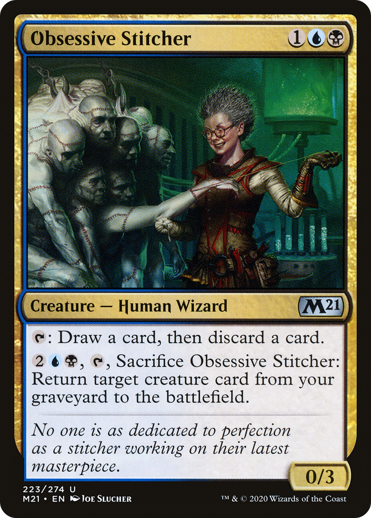 Obsessive Stitcher (M21-223) (Foil)