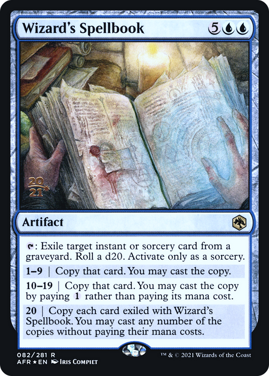 Wizard's Spellbook (PRE-82S) (Foil)