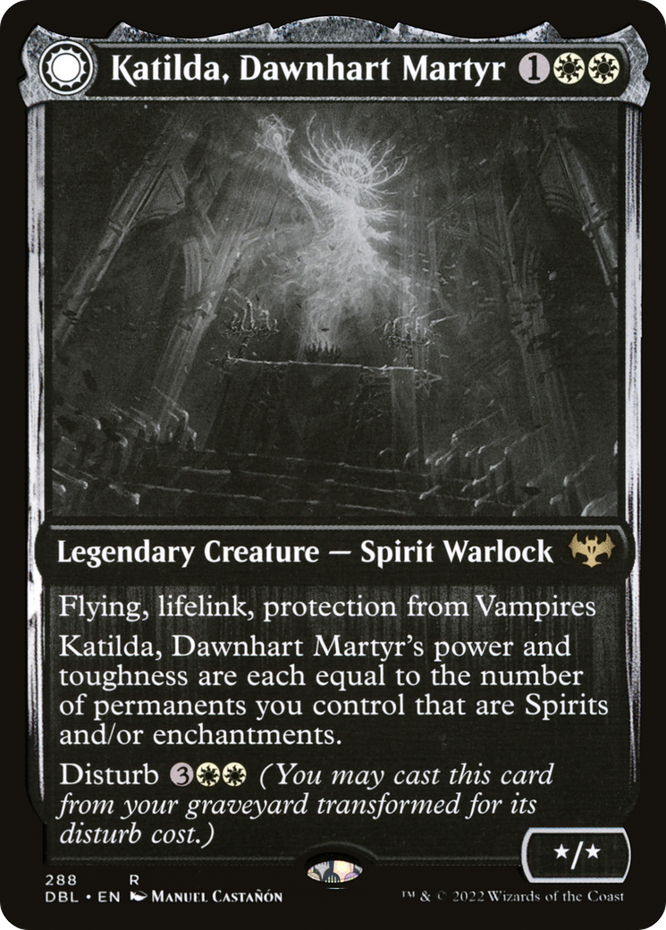 Katilda, Dawnhart Martyr // Katilda's Rising Dawn (DBL-288)