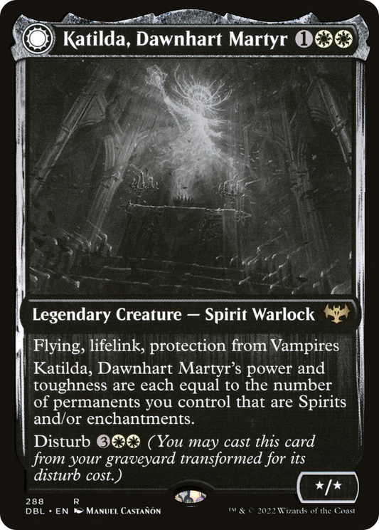 Katilda, Dawnhart Martyr // Katilda's Rising Dawn (DBL-288) (Foil)
