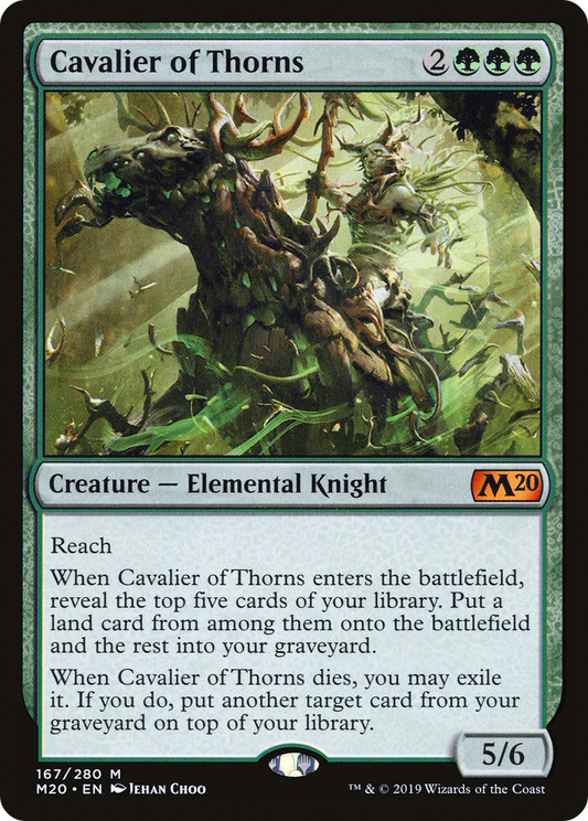 Cavalier of Thorns (M20-167)