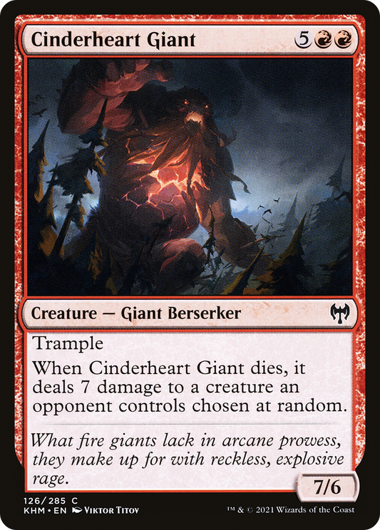 Cinderheart Giant (KHM-126) (Foil)