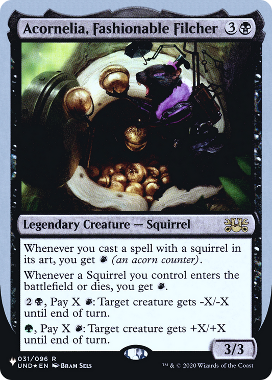 Acornelia, Fashionable Filcher (LIST-018) (Foil)
