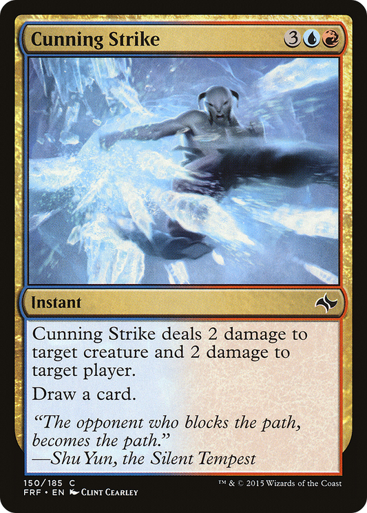 Cunning Strike (FRF-150) (Foil)
