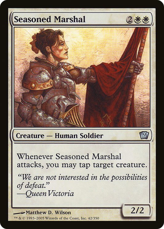 Seasoned Marshal (9ED-42★) (Foil)