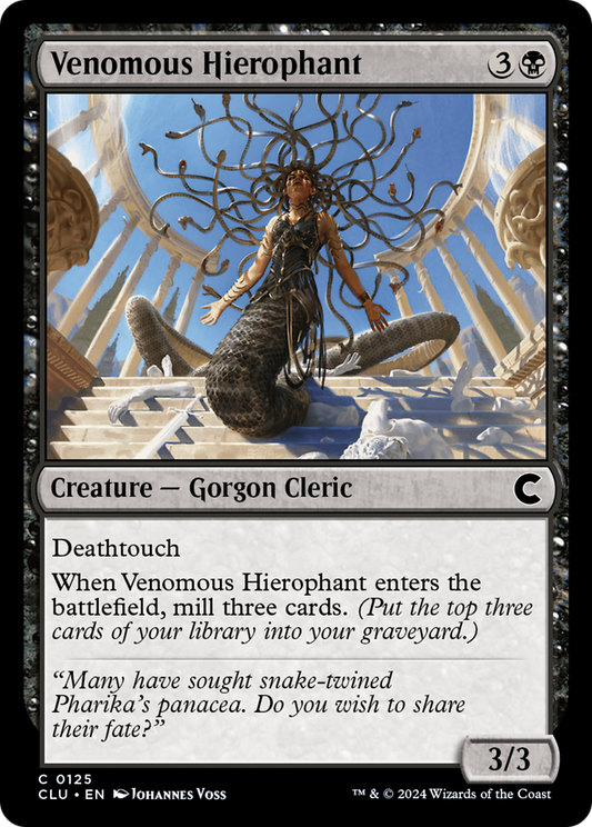 Venomous Hierophant (CLU-125)