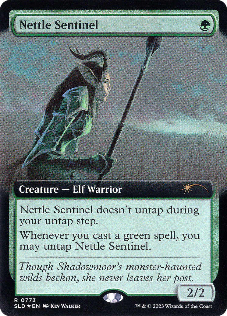 Nettle Sentinel (SLD-773) (Extended Art) (Foil)