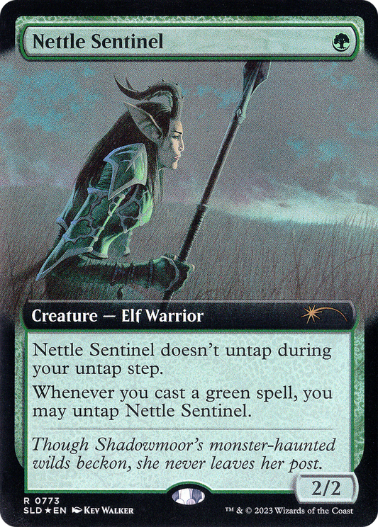 Nettle Sentinel (SLD-773) (Extended Art) (Foil)