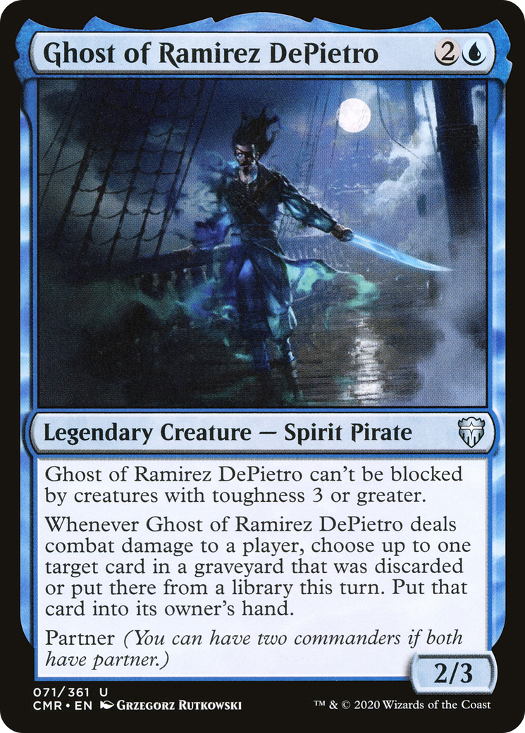 Ghost of Ramirez DePietro (CMR-071) (Foil)