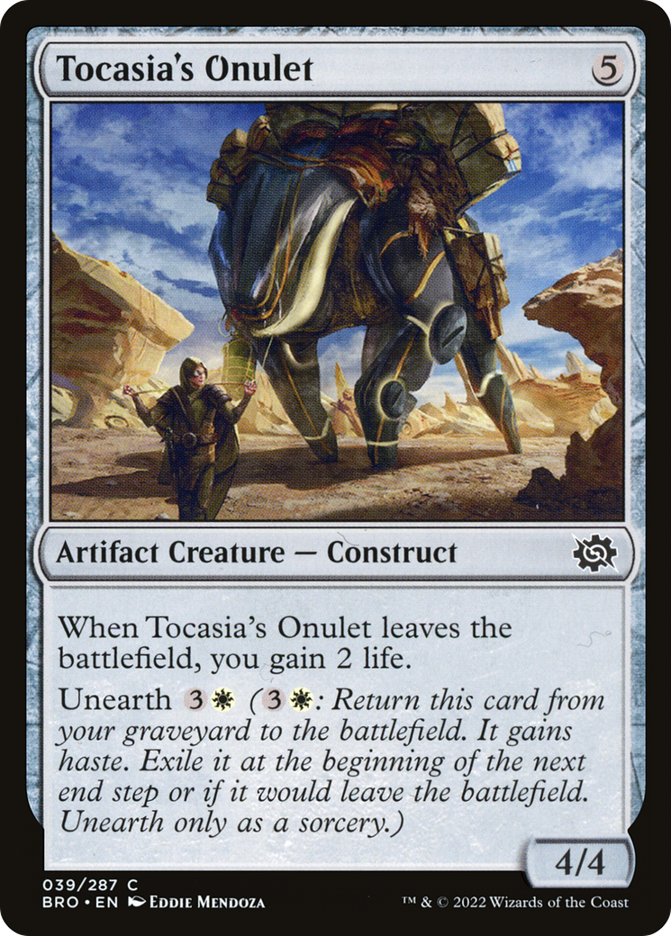 Tocasia's Onulet (BRO-039) (Foil)