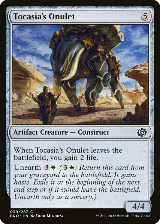 Tocasia's Onulet (BRO-039) (Foil)