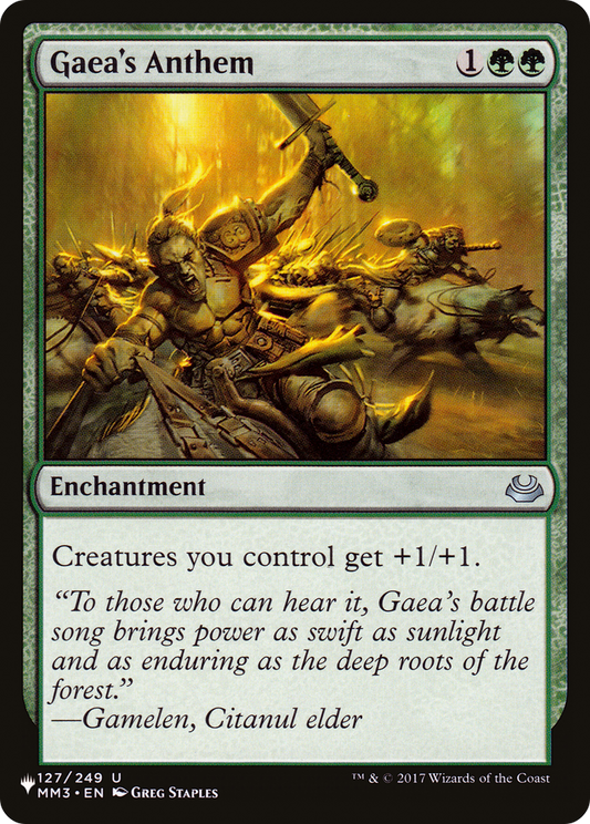 Gaea's Anthem (LIST-MM3-127)