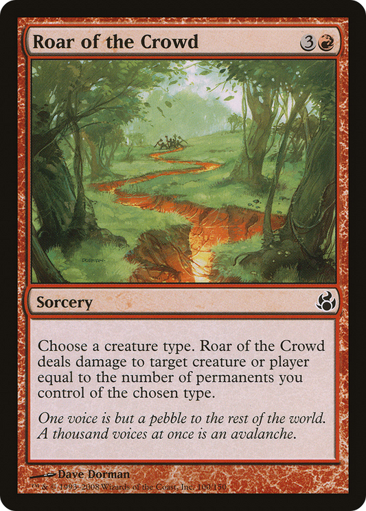 Roar of the Crowd (MOR-100)