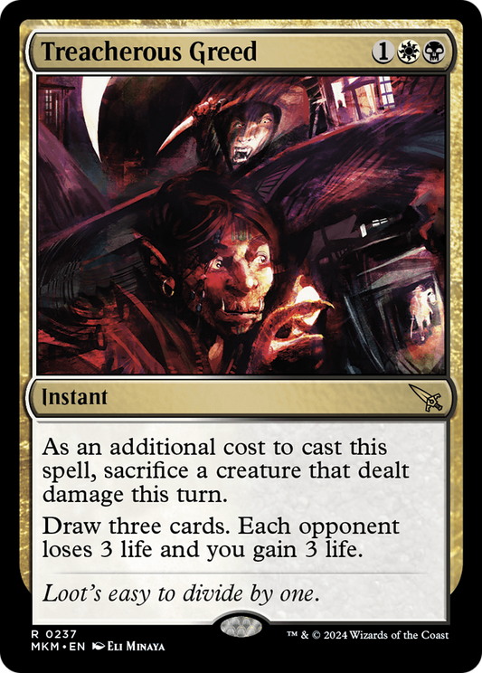 Treacherous Greed (MKM-237)