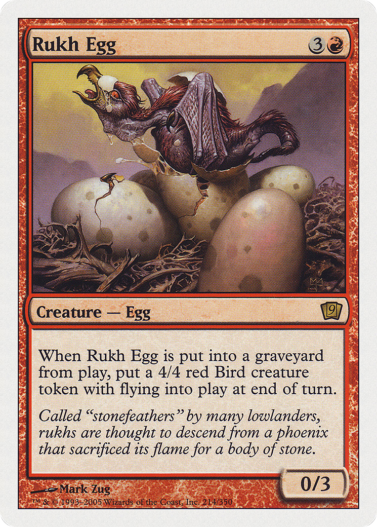 Rukh Egg (9ED-214★) (Foil)